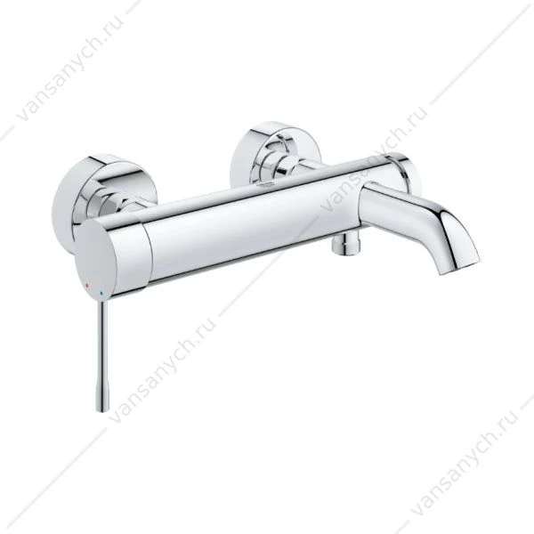 Смеситель для ванны GROHE Essence+, с душевым гарнитуром, 33628001