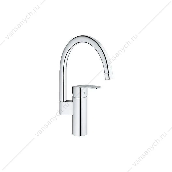 Смеситель для мойки GROHE Eurostyle Cosmopolitan, высокий излив, 30221002