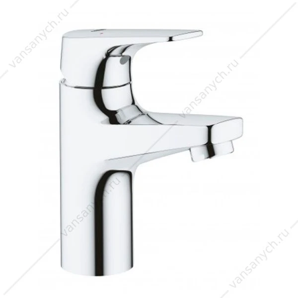 Смеситель для раковины GROHE BauFlow, S-Size, гладкий корпус, 23752000