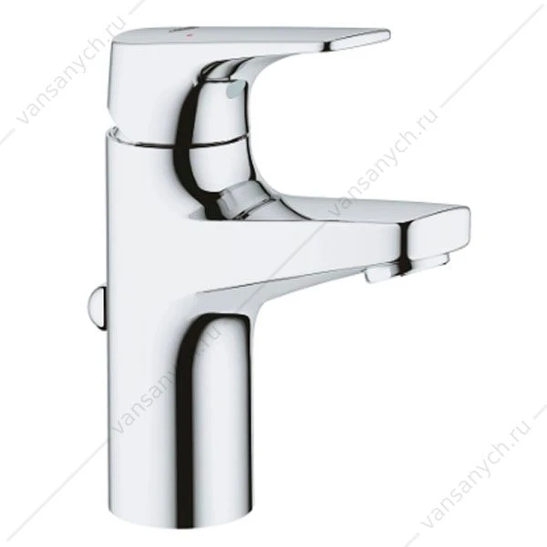 Смеситель для раковины GROHE BauFlow, S-Size, сливной гарнитур, 23751000