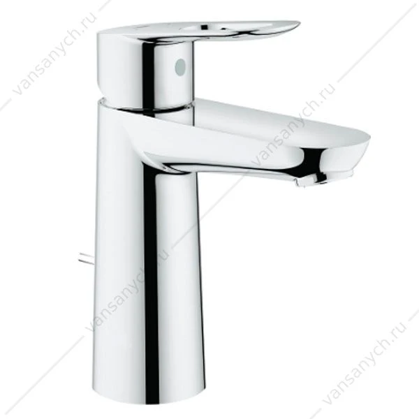 Смеситель для раковины GROHE BauLoop, M-Size, сливной гарнитур, 23762000