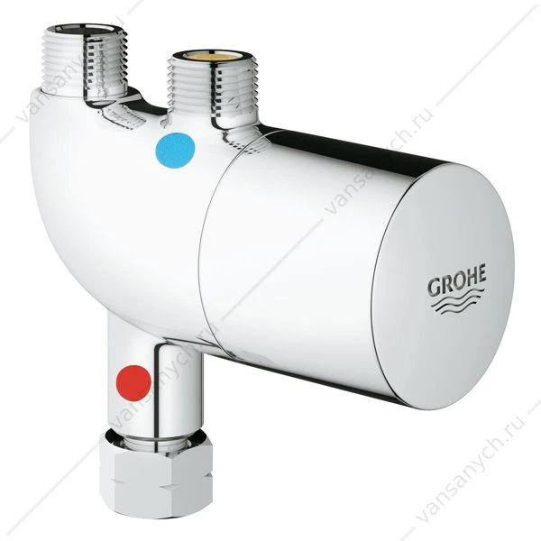 Термостат для установки под раковиной, защита от ожога GROHE Grohtherm Micro, 34487000