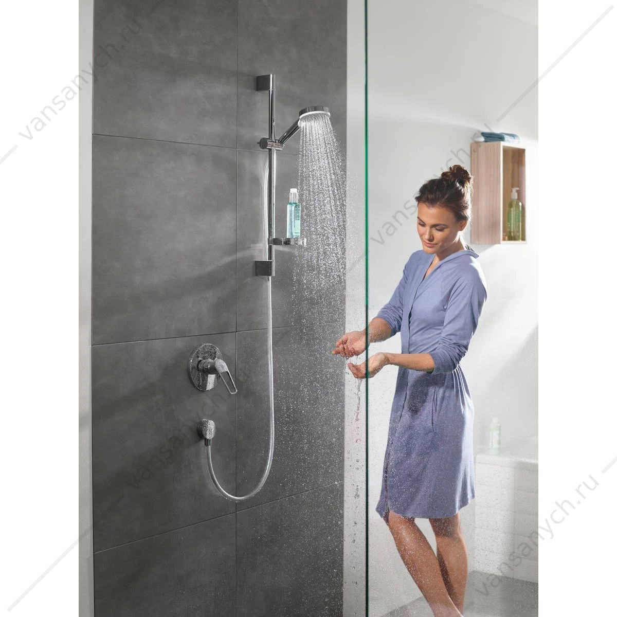 Смеситель для душа (внешняя часть) HANSGROHE Novus Loop 71365000