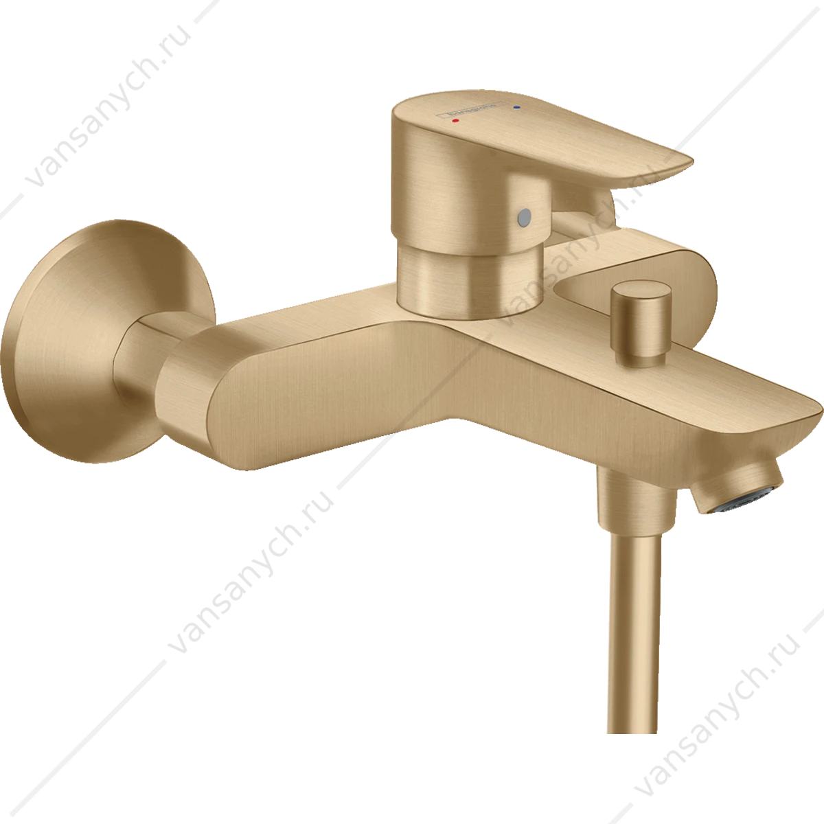 Смеситель для ванны бронза шлифован. HANSGROHE Talis E 71740140
