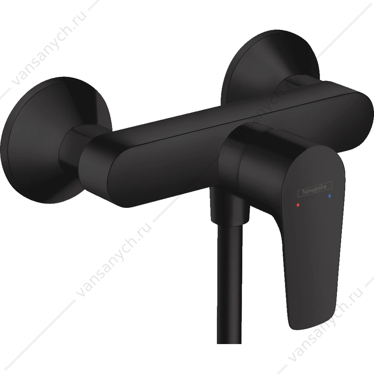 Смеситель для душа черный матовый HANSGROHE Talis E 71760670