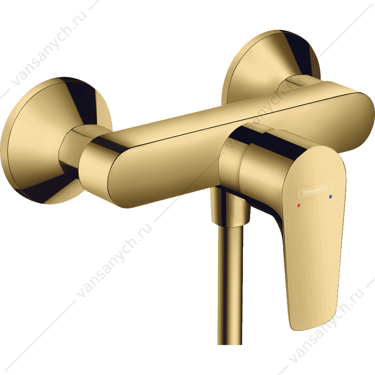 Смеситель для душа золото полир. HANSGROHE Talis E 71760990