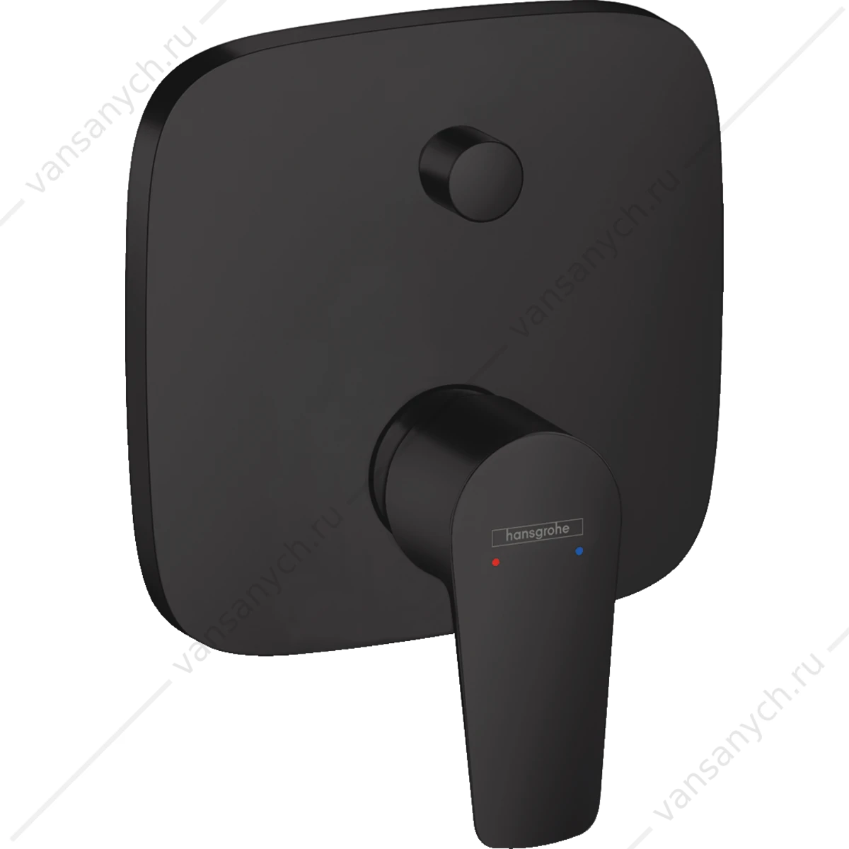 Смеситель для ванны (внешняя часть) черный матовый HANSGROHE Talis E 71474670