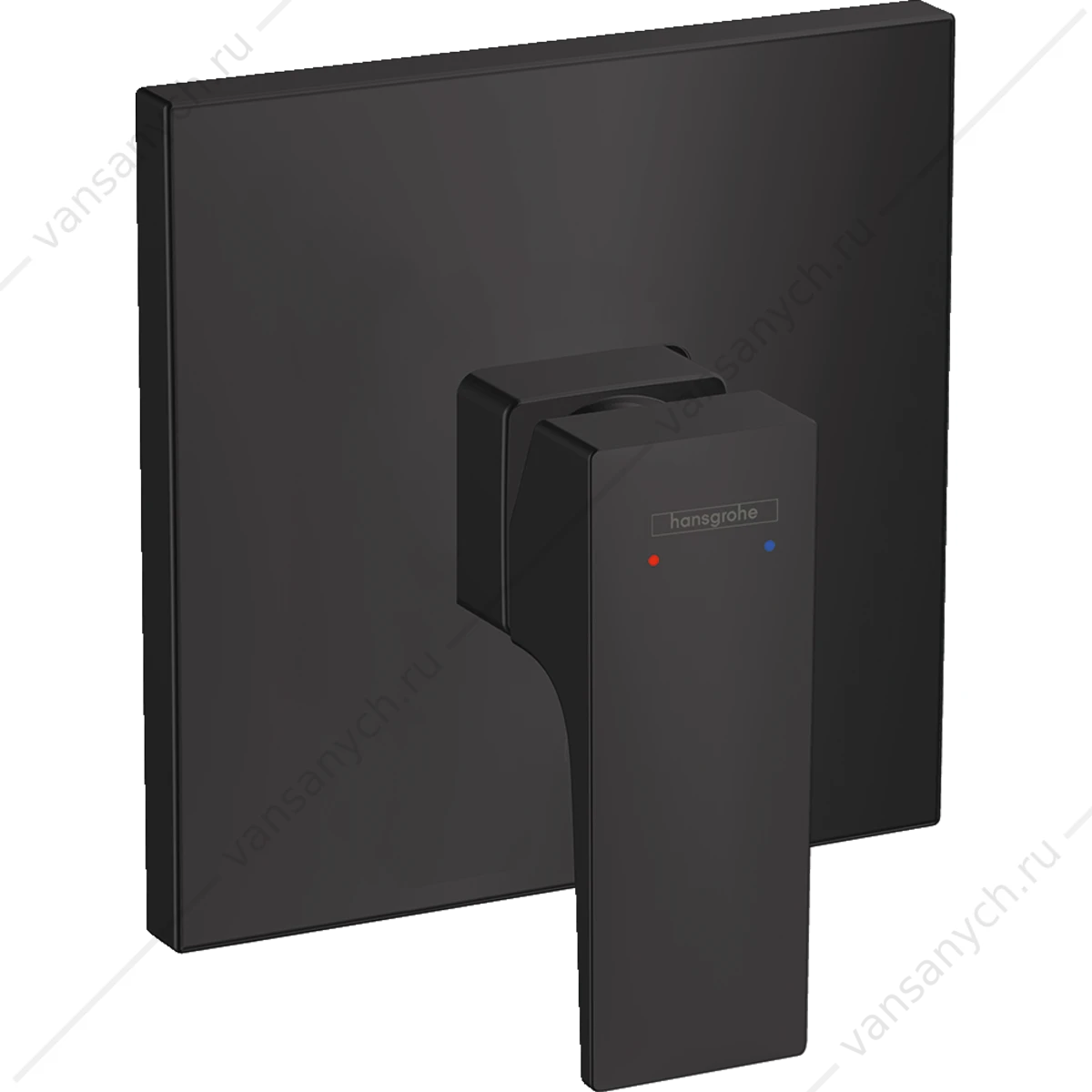 Смеситель для душа (внешняя часть) черный матовый HANSGROHE Metropol 32565670