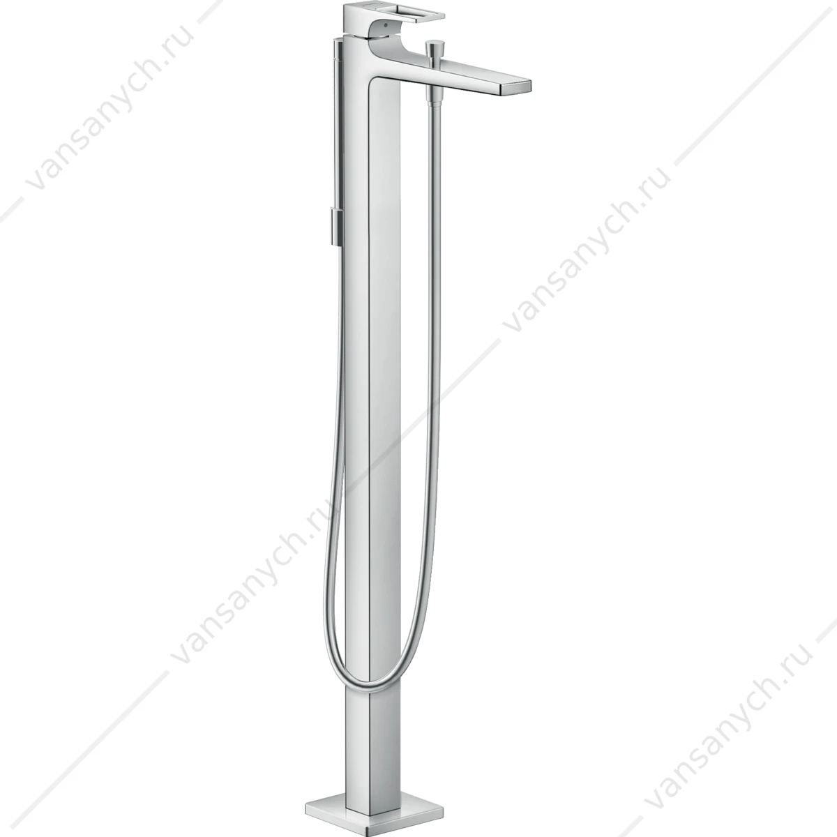 Смеситель для ванны напольный с рукояткой-петлей HANSGROHE Metropol 74532000