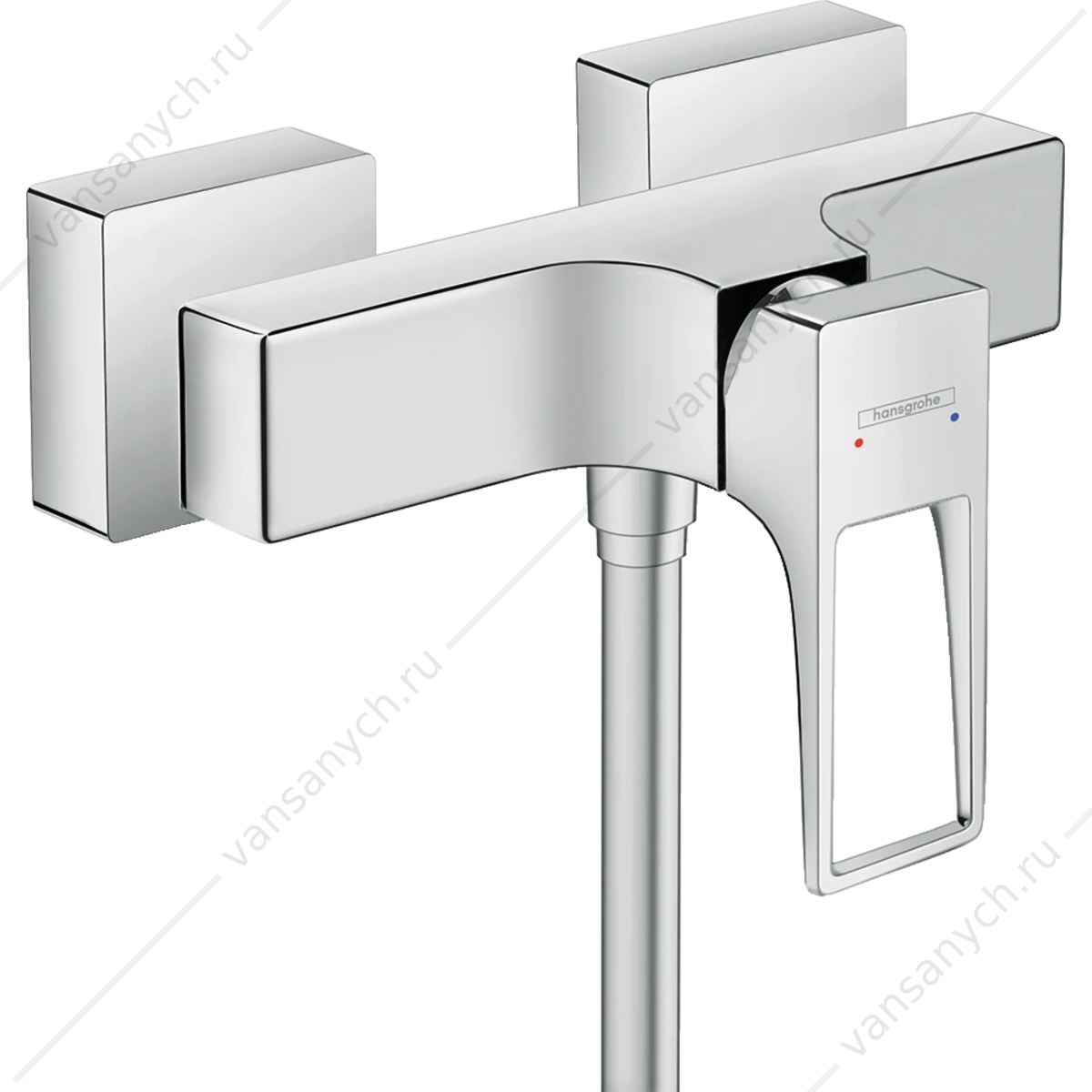 Смеситель для душа с рукояткой-петлей хром HANSGROHE Metropol 74560000