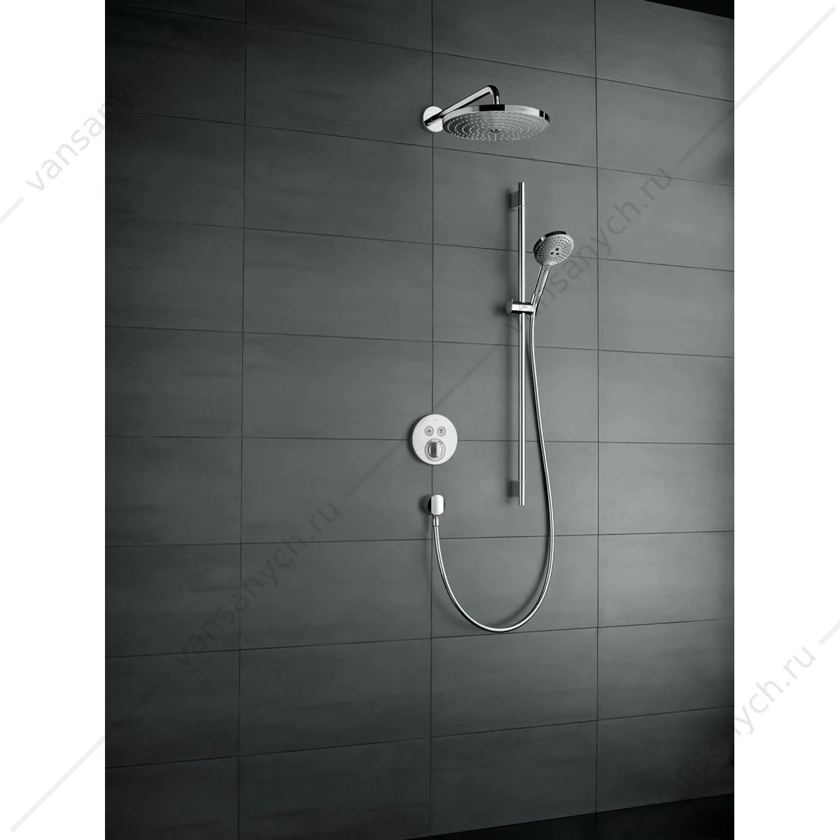 Смеситель для душа (внешняя часть) HANSGROHE ShowerSelect S 15748000