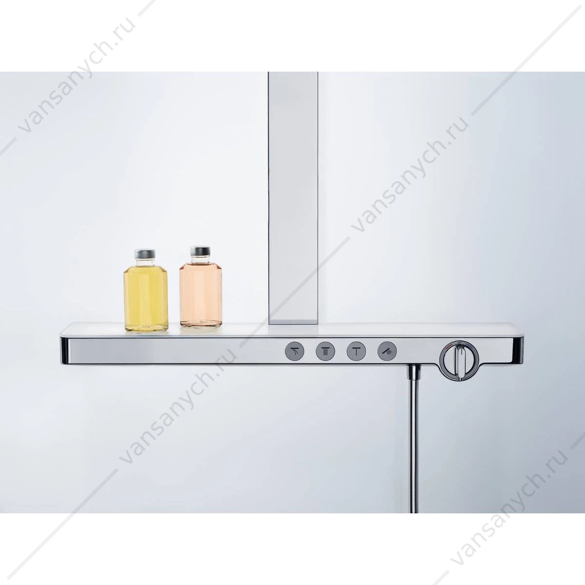 Душевая система HANSGROHE Rainmaker Select 460 3jet Showerpipe белый/хром 27106400
