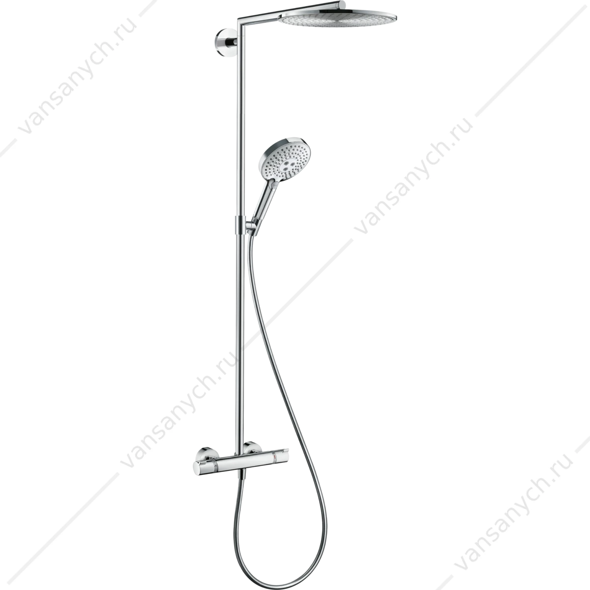 Душевая система с термостатом HANSGROHE Raindance Select Showerpipe 300, 27114000