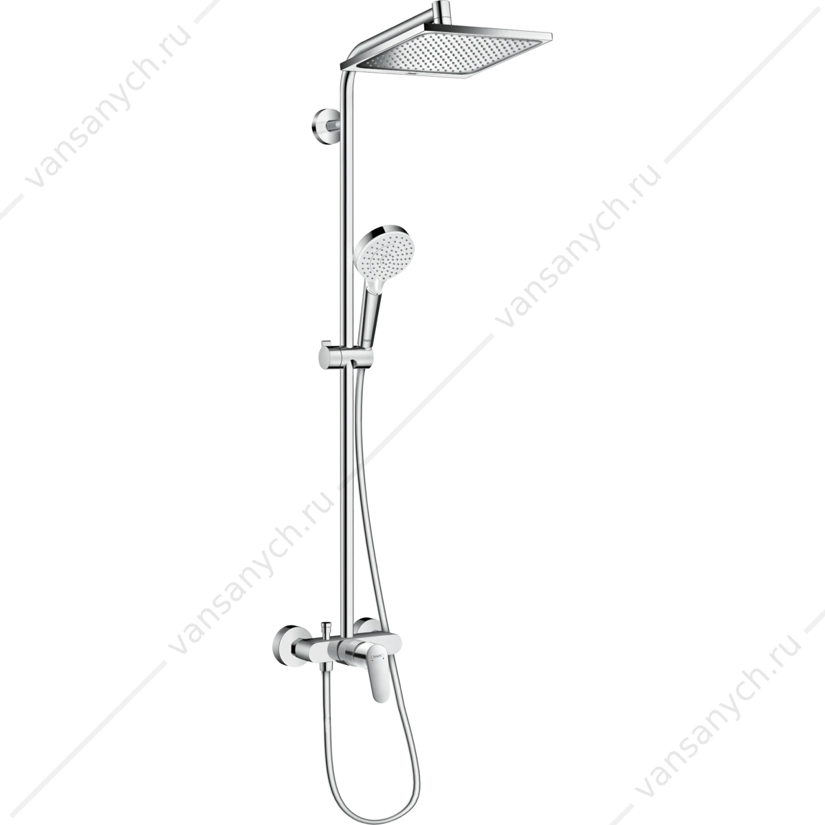 Душевая система HANSGROHE Crometta E 240 1jet Showerpipe 27284000