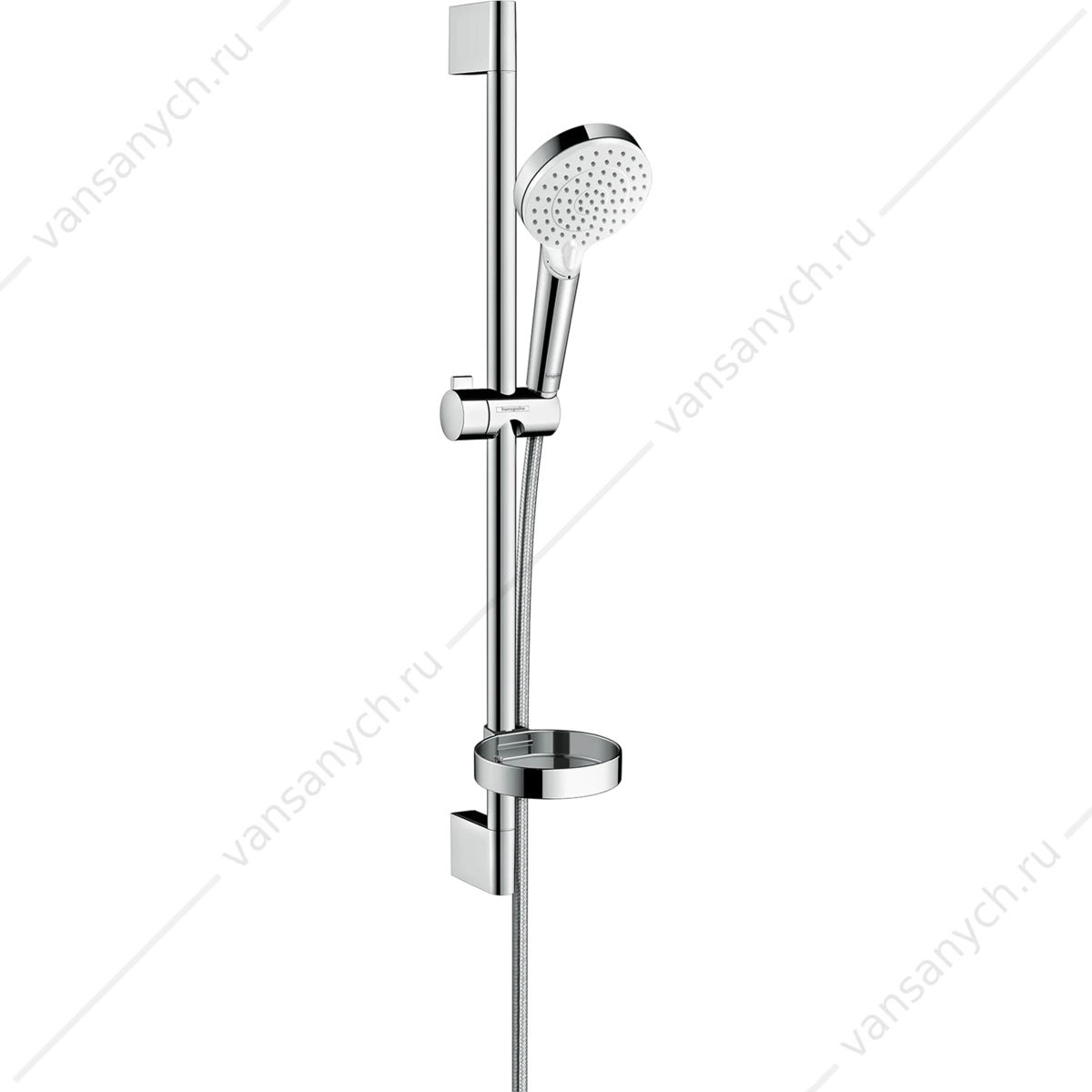 Душевой гарнитур Crometta Vario 65 см с мыльницей HANSGROHE  26553400