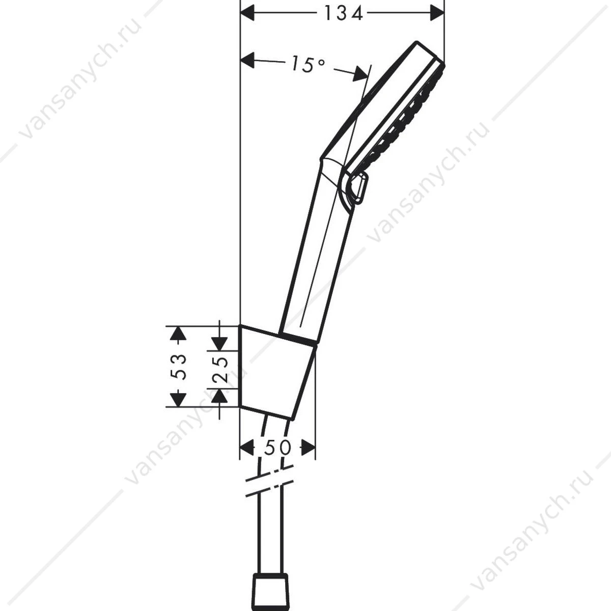 Душевой набор Crometta Vario HANSGROHE  26692400