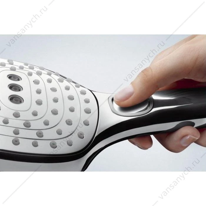 Душевой гарнитур Raindance Select Е 120 3 jet 90 см хром/белый HANSGROHE  26621400