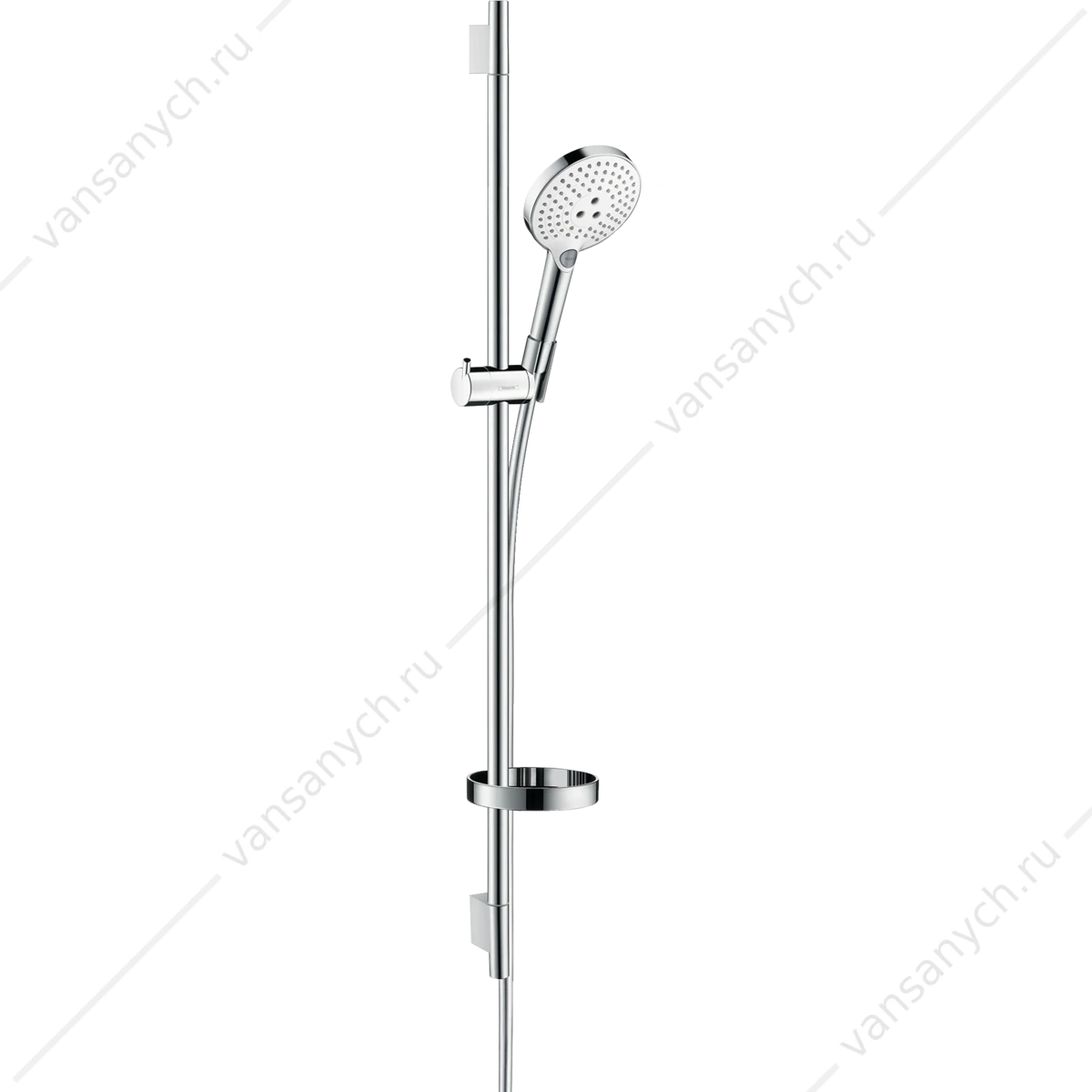 Душевой гарнитур Raindance Select S 120 3 jet 90 см хром/белый HANSGROHE 26631400