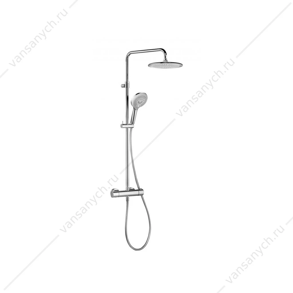 Душевая система с термостатом KLUDI FRESHLINE DUAL SHOWER SYSTEM 6709005-00