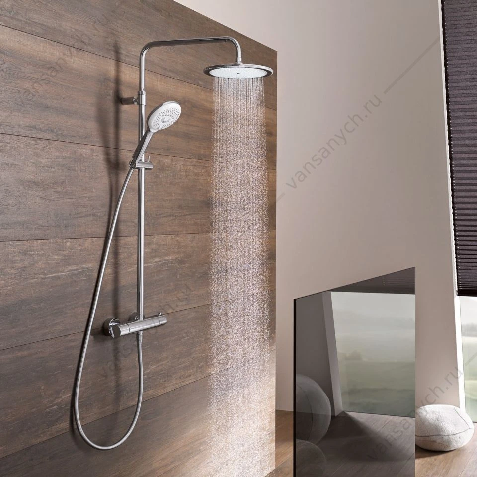 Душевая система с термостатом KLUDI FRESHLINE DUAL SHOWER SYSTEM 6709005-00