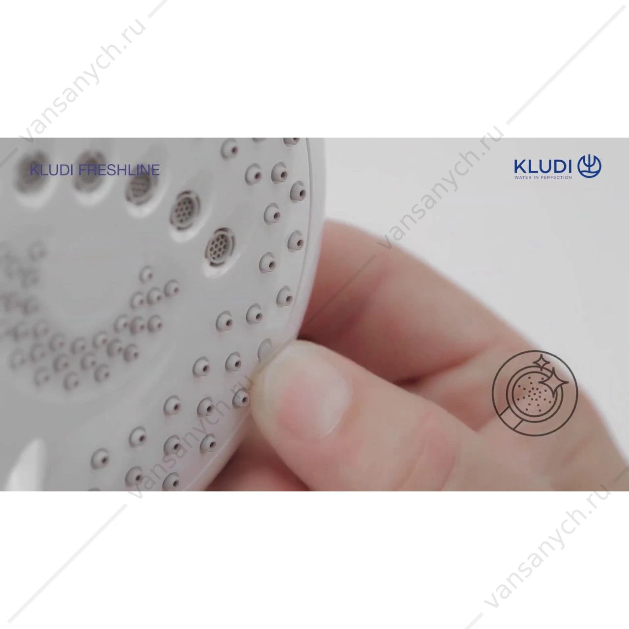 Душевая система с термостатом KLUDI FRESHLINE DUAL SHOWER SYSTEM 6709005-00