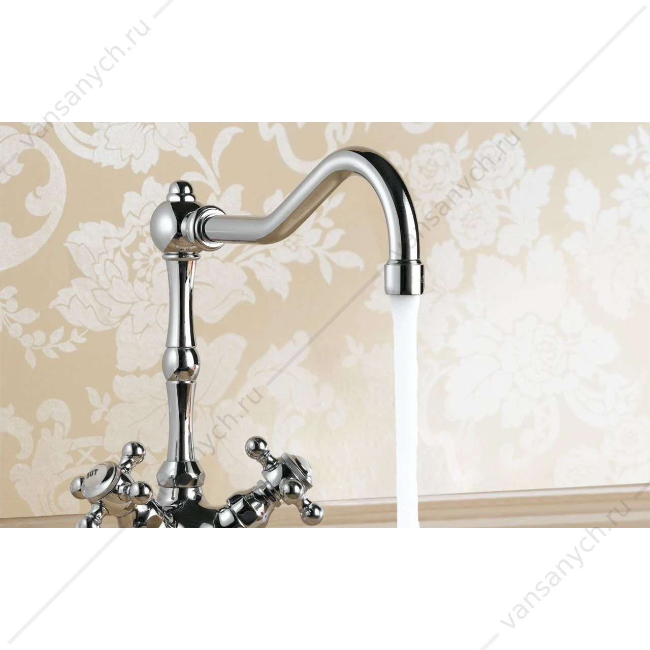 Смеситель кухонный KLUDI ADLON  DN 15 хром, 516000520