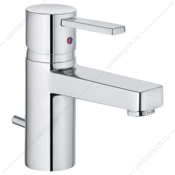 Смеситель для раковины KLUDI ZENTA , с дон. клапаном, 2 л/мин.  Хром, 382520575