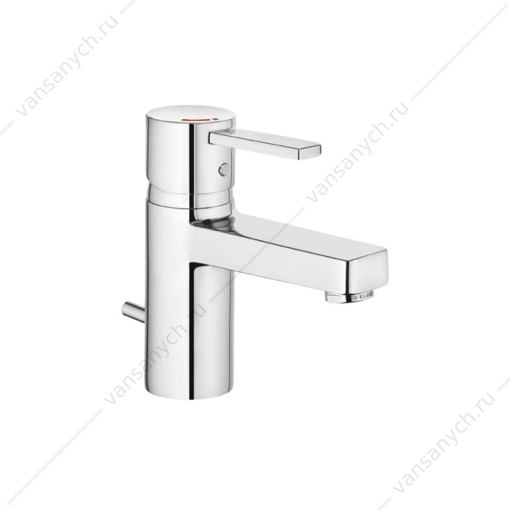 Смеситель для раковины KLUDI ZENTA ECO, хром, 382530575