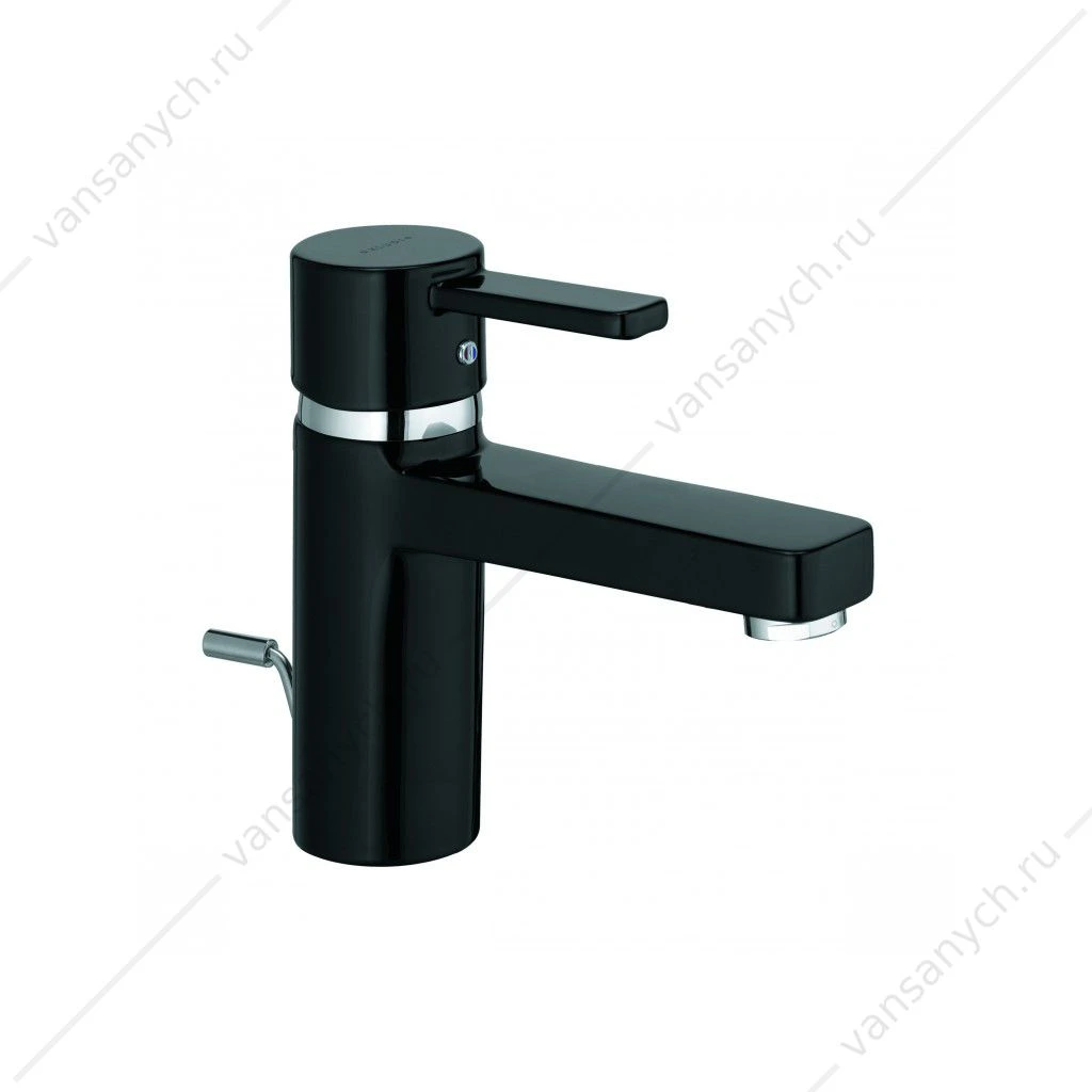 Смеситель для раковины KLUDI ZENTA XL черный/хром, 382608675