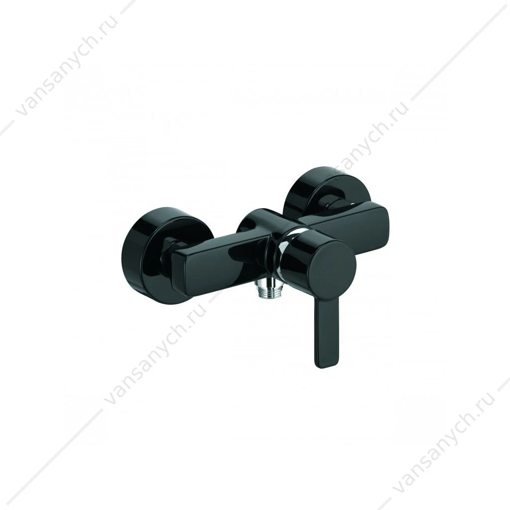 Смеситель для душа KLUDI ZENTA DN 15 черный/хром, 388708675