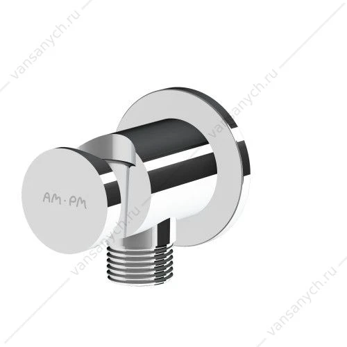 Шланговое подсоединение AM.PMс держателем, хром, F0602100