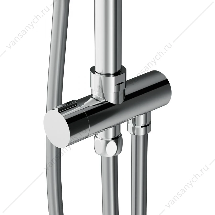 Душевая стойка AM.PM Gem, верхн.душ d 220 мм, ручн.душ, хром, F0790000