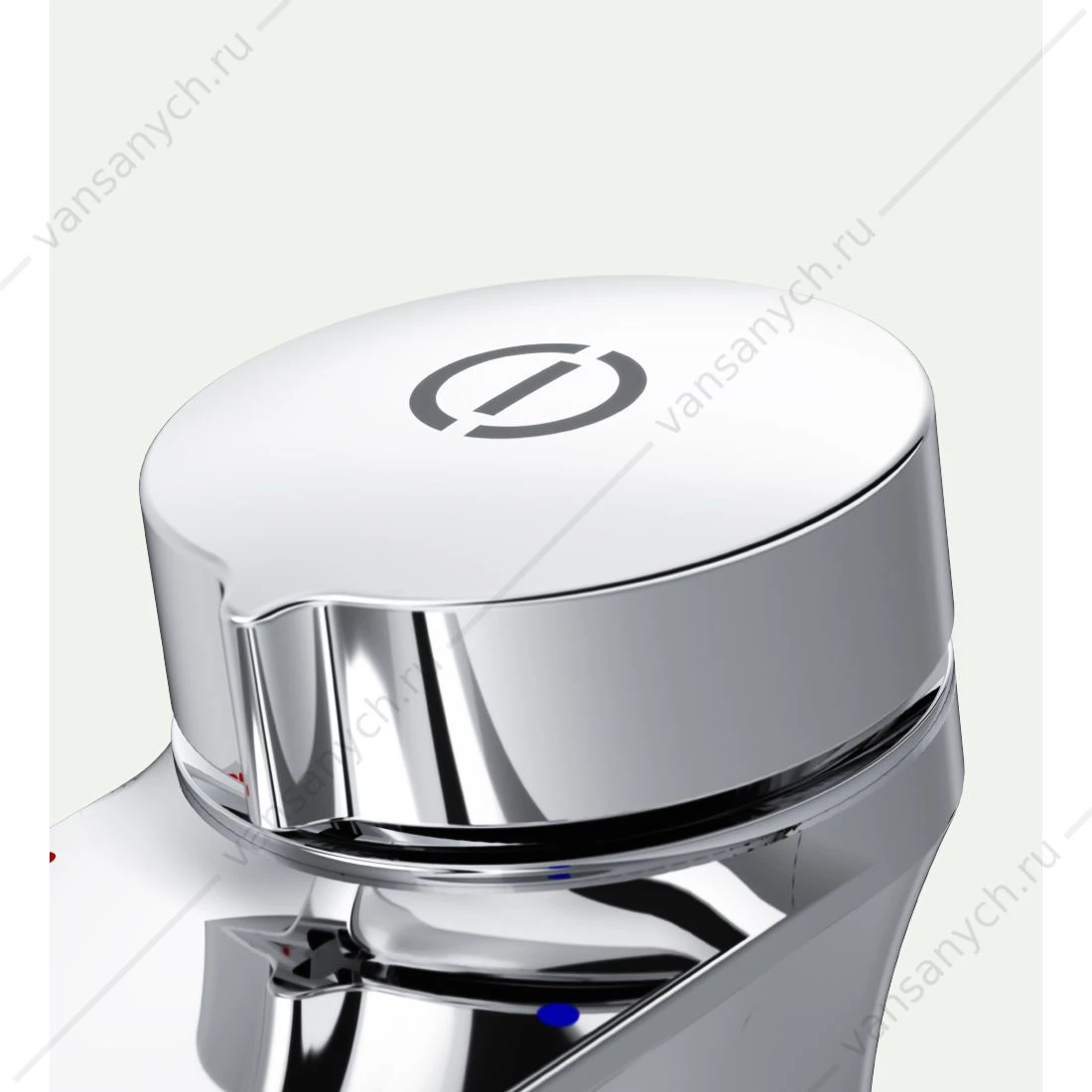 Смеситель для умывальника AM.PM Inspire V2.0, нажимной, хром, F50A02500