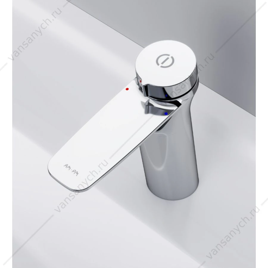 Смеситель AM.PM Inspire V2.0, TouchReel с д/к, излив 125 мм, хром