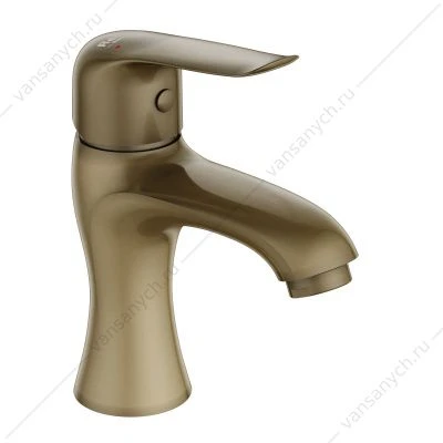 Смеситель для умывальника RedBlu Palace Evo Bronze, бронза, 390210000