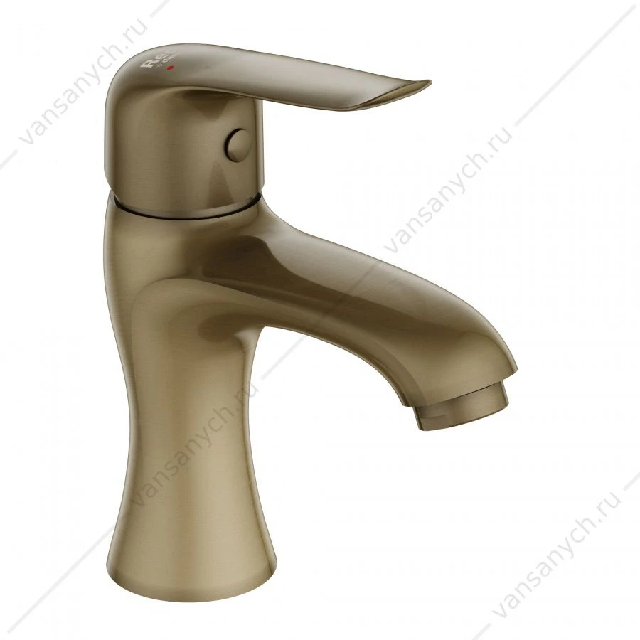 Смеситель для умывальника RedBlu Palace Evo Bronze, бронза, 390210000