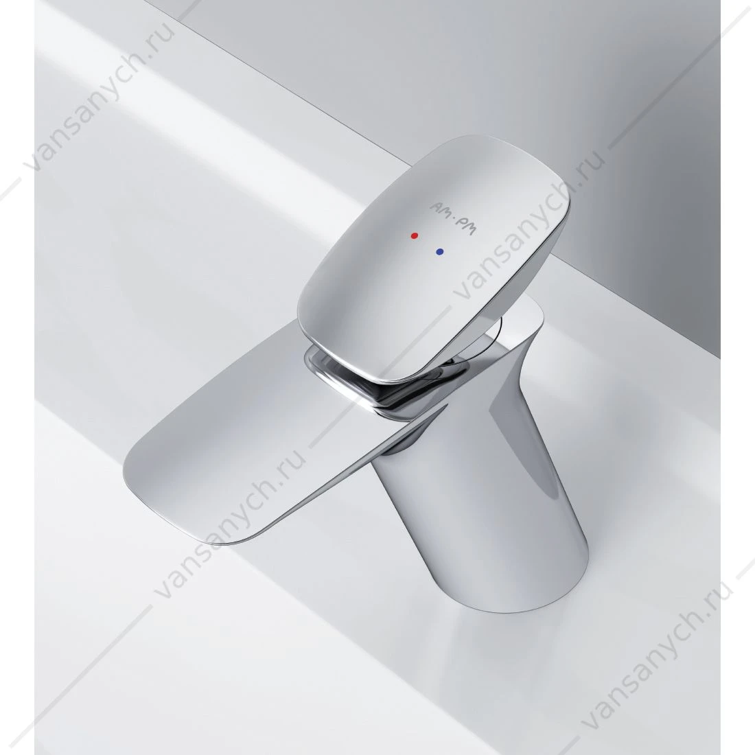 Смеситель для умывальника AM.PM Spirit V2.0 хром, F70A02100