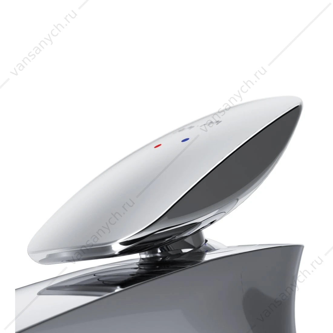 Смеситель для умывальника AM.PM Spirit V2.0, высокий излив, хром, F70A92000