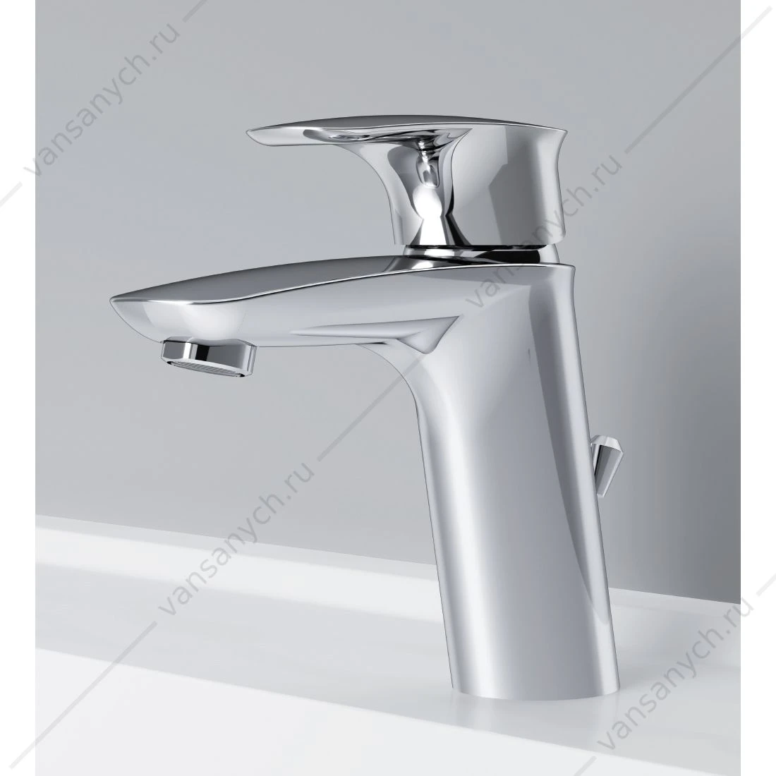 Смеситель для умывальника AM.PM Spirit V2.1 с д/к, хром, F71A82100