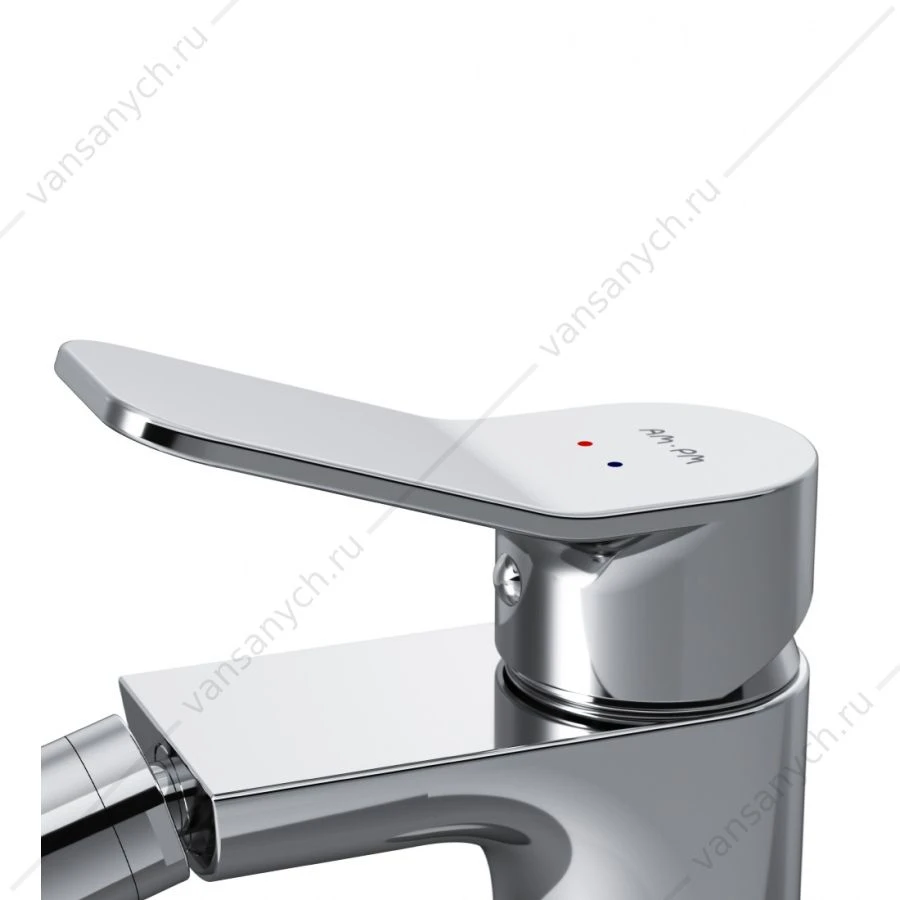 Смеситель для биде  AM.PM X-Joy, излив 100 мм с д/к, хром, F85A83100