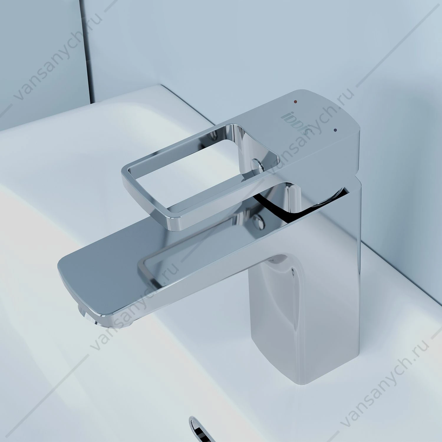 Смеситель для умывальника IDDIS Bild, BILSB00i01, хром