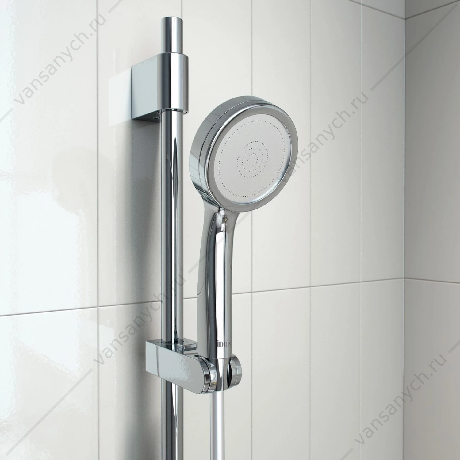 Лейка 1 режимная IDDIS SpaHome, SPA1F00i18, хром