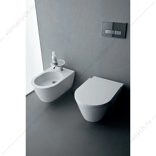 Смеситель для биде Laufen Kartell  с донным клапаном 3.4133.1.004.111.1