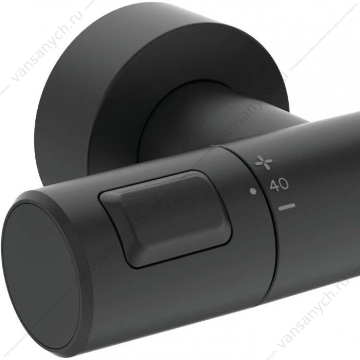 Душевая система термостатическая Ideal Standard Ceratherm T25, черный BC748XG