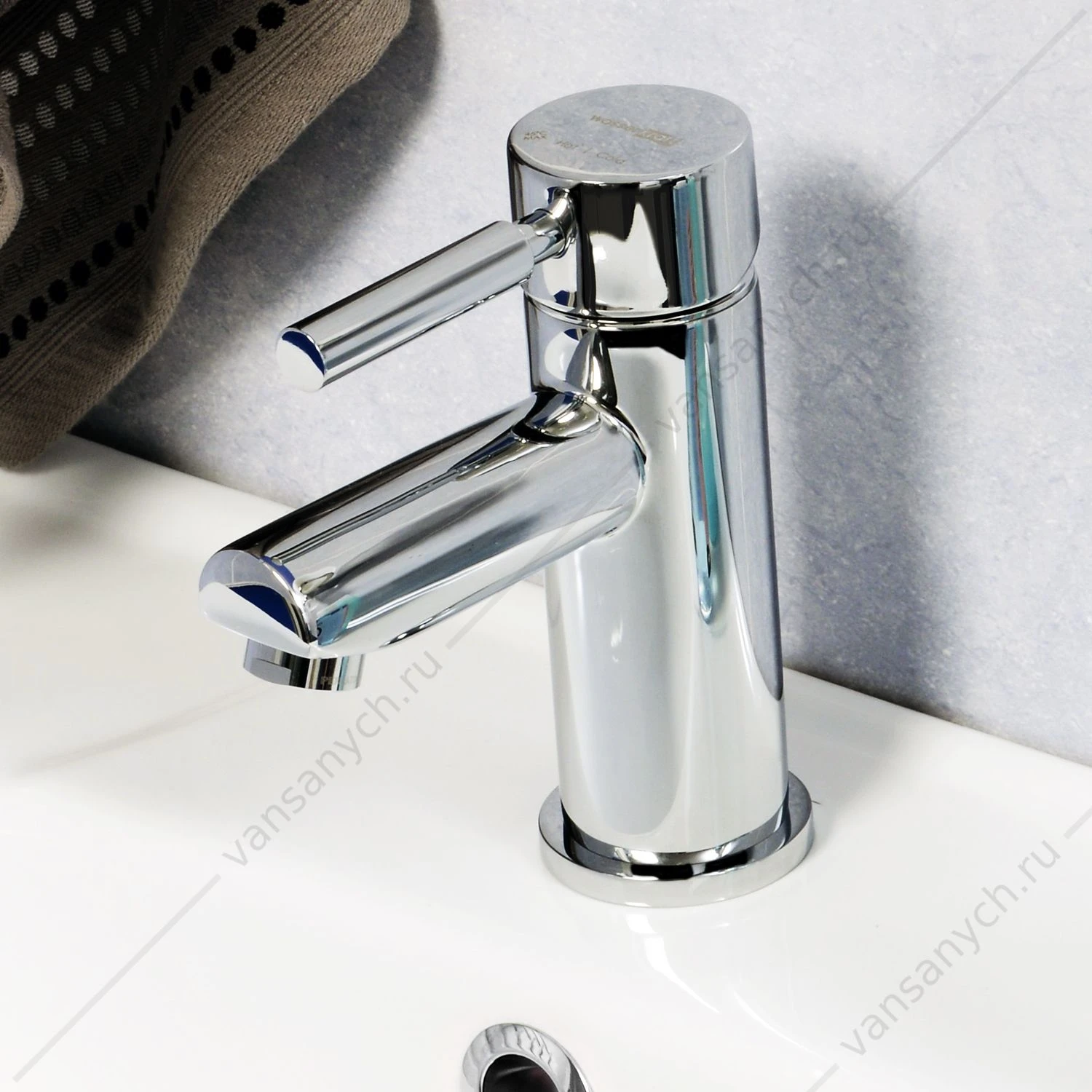 Смеситель термостат для раковины Main 4103 Thermo, хром