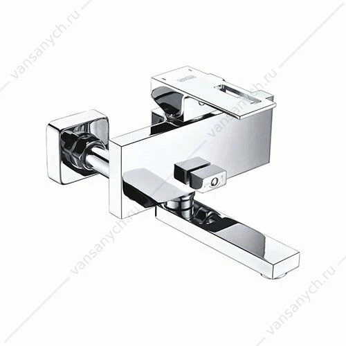 Смеситель для ванны с коротким изливом Alme 1501, хром