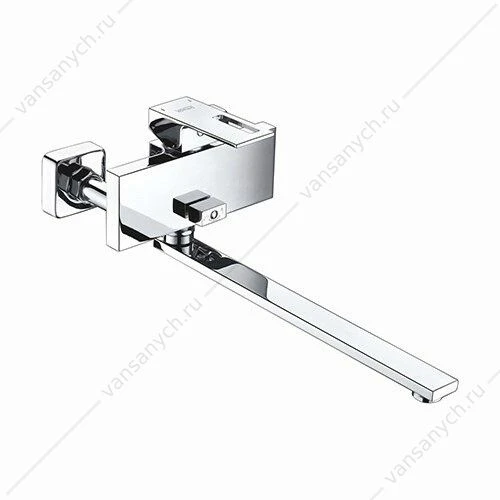 Смеситель для ванны с длинным изливом Alme 1502L, хром