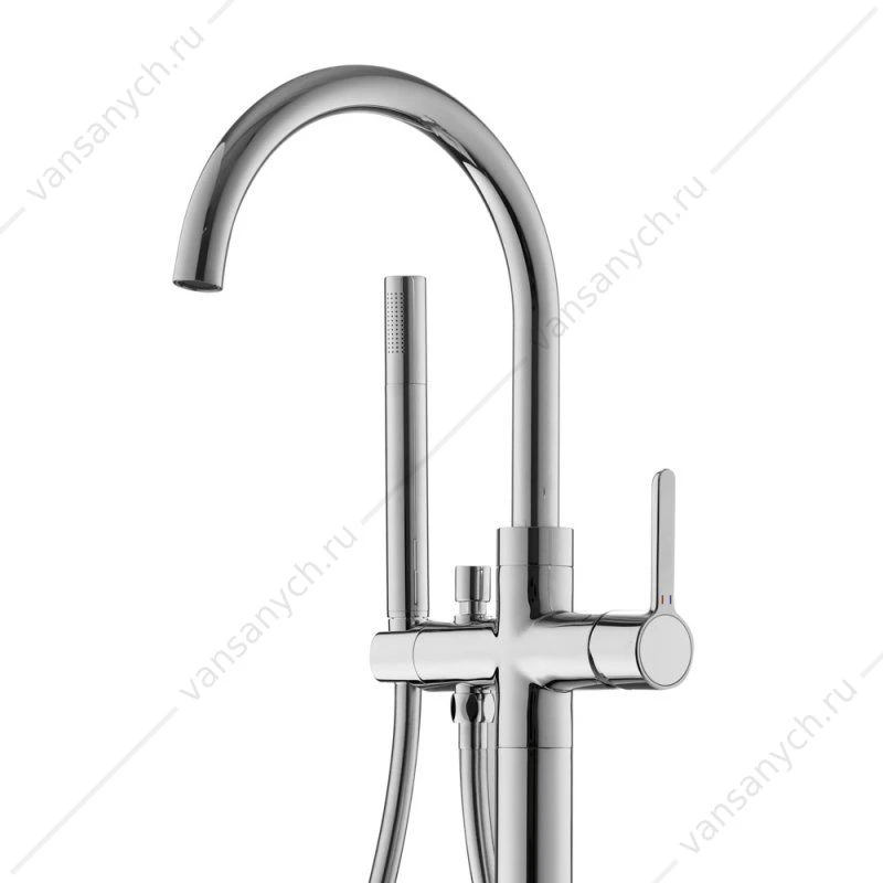 Смеситель напольный для ванны CEZARES ECO-VDP,  ECO-VDP-01