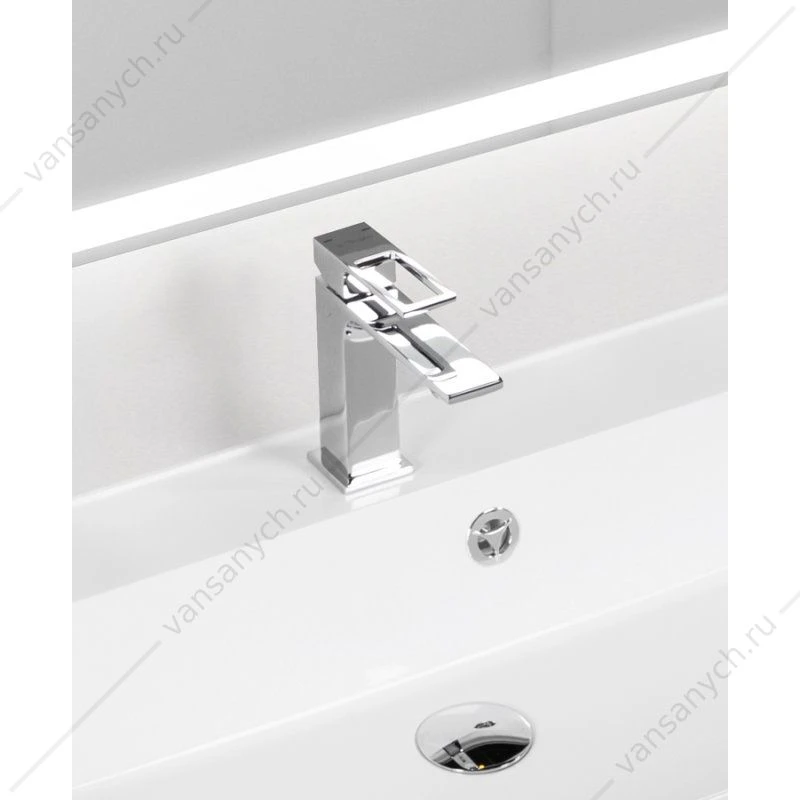 Смеситель для раковины без донного клапана BELBAGNO LUCE хром