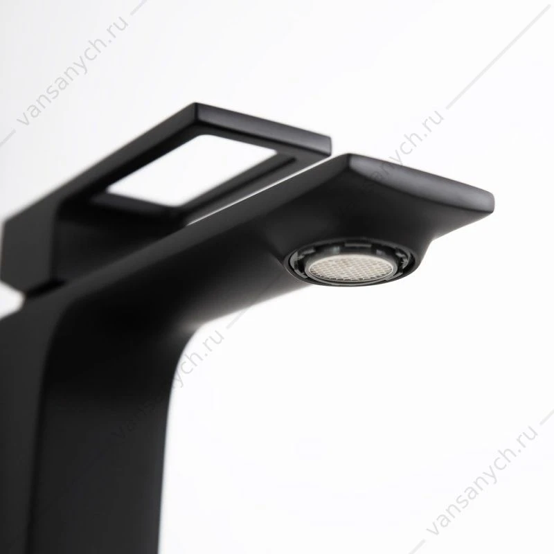 Смеситель для раковины с донным клапаном BELBAGNO LUCE черный